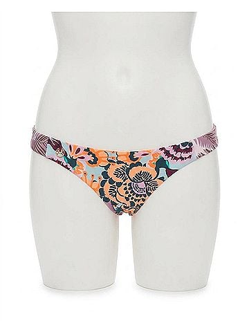 Maaji Signature Hipster Bikini Bottom in Maa Curuba Hibiscus (view 1)