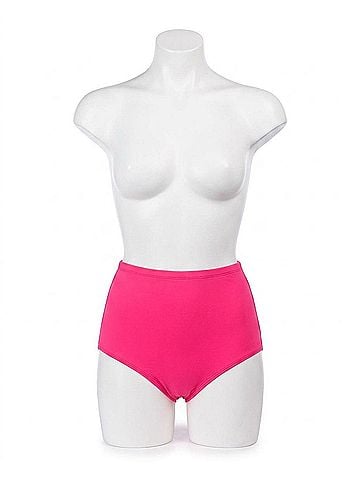 La Blanca Hi-Rise Swim Bottom - Plus in Watermelon (view 1)