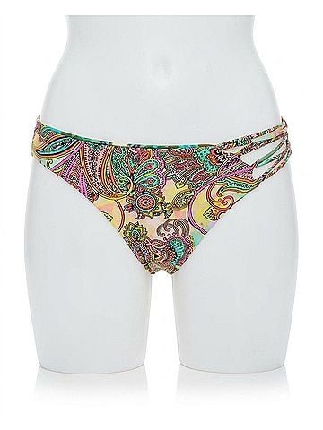 Luli Fama Moderate Bikini Bottom in Callejera (view 1)