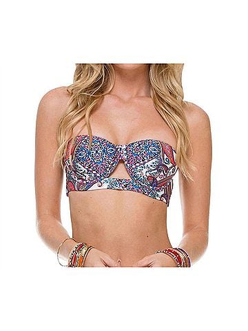 Luli Fama Underwire Bikini Top in Rebeldia (view 2)