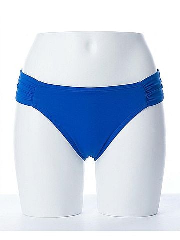 La Blanca Island Goddess Hipster Tankini Bottom in Sapphire (view 1)
