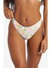 Billabong Floral White Dream Chaser Hike Bikini Bottom in Multi Size L - photo 2