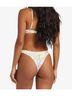 Billabong Floral White Dream Chaser Hike Bikini Bottom in Multi Size L - photo 4