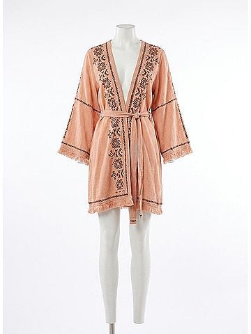 Melissa Odabash Kara Cr in Tan/Brown (view 2)