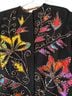 Draper's & Damon's 100% Cotton 100% Polyester Black Multi Color Jacket Size M (petite) - photo 1