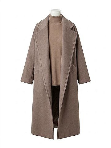 Reiss Sophia Colorblock Roll Neck Sweater in Tan (view 1)