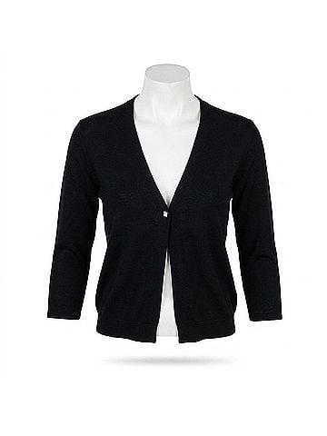 Zadig & Voltaire Manylla Cashmere Cardigan in Black (view 1)