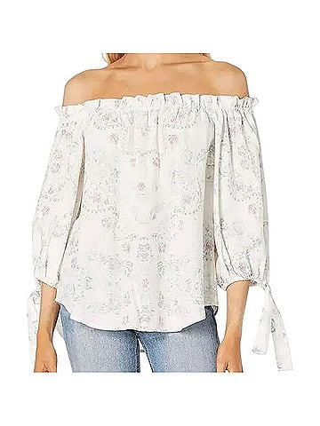 BCBGMAXAZRIA first bloom Long Sleeve T-Shirt (view 1)