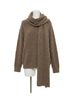 STAUD Solid Brown Siren Sweater in Truffle Size L - photo 1