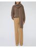 STAUD Solid Brown Siren Sweater in Truffle Size L - photo 2