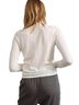 Humanoid Solid White Langdon Wool Top in Cloud Size S - photo 5
