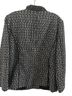 Chico's 100% Polyester Checkered-gingham Black White Jacket Size 2X - photo 2