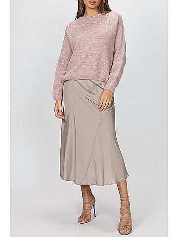 Humanoid Etta Skirt in Powder Stripe (view 2)