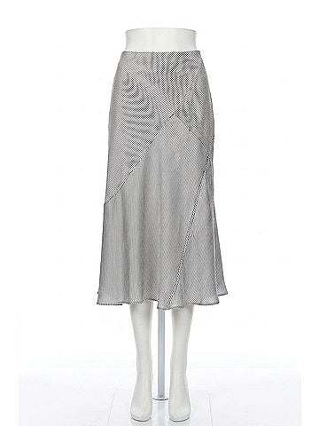Humanoid Etta Midi Skirt in Fog Stripe (view 1)