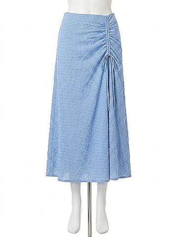 Margaret O'Leary Clementine Skirt in Cornflower (view 1)