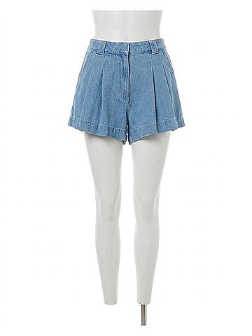 Joe's Jeans Lillie A-Line Short in Blue (view 1)