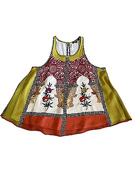 Vineet Bahl Sleeveless Blouse (view 1)