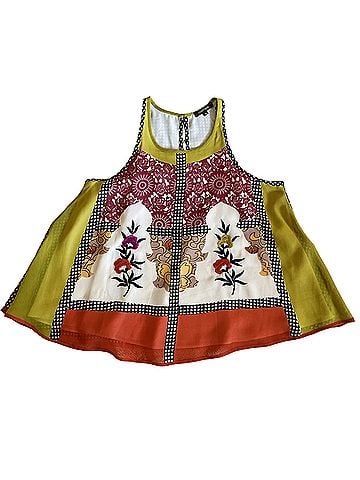 Vineet Bahl Sleeveless Blouse (view 1)