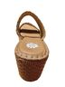 Yellow Box Brown Wedges Size 9 1/2 - photo 2