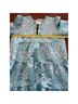 Pomander Place 100% Polyester Floral Blue White Cocktail Dress Size XL - photo 6