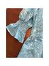 Pomander Place 100% Polyester Floral Blue White Cocktail Dress Size XL - photo 8