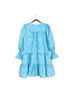 Pomander Place 100% Polyester Floral Blue White Cocktail Dress Size XL - photo 2