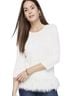 Nic + Zoe White Ivory Pullover Sweater Size S - photo 1