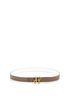 Hermès 100% Leather White Cor Baroque Reversible Belt Leather Thin One size - photo 2