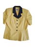 Morgan Miller Solid Yellow Black Blazer Size 12 - photo 3