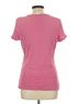 Unity 100% Cotton Paisley Pink Short Sleeve Top Size L - photo 2