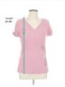 Unity 100% Cotton Paisley Pink Short Sleeve Top Size L - photo 7