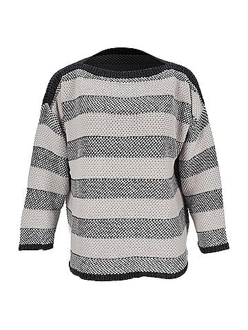 Max Mara Max Mara Weekend Striped Knitted Sweater in Multicolor Cotton (view 1)