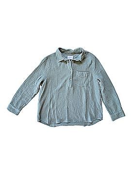 Alice Walk Organic Cotton Cloud Top Gauze Long Sleeve Blouse (view 2)