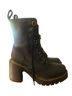 Dr. Martens 100% Leather Black Boots Size 8 - photo 4