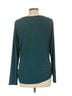 Dear Scarlett Solid Teal Long Sleeve Top Size L - photo 2