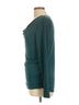 Dear Scarlett Solid Teal Long Sleeve Top Size L - photo 4