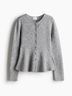 H&M Gray Cardigan Size S - photo 3