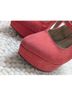 Shoedazzle Pink Heels Size 5 - photo 4