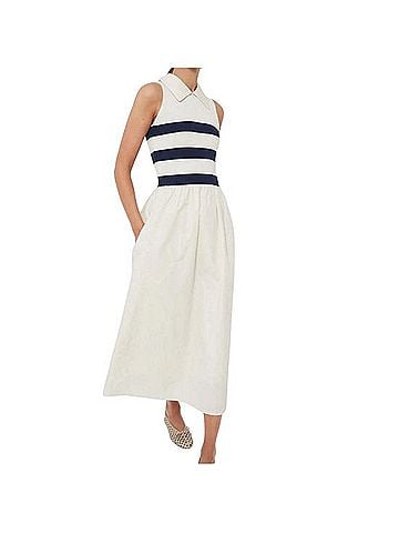 ivory stripe marina dress Tuckernuck Casual Christmas dresses