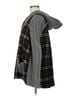 Moth Plaid Gray Moth Zip Up Hoodie Size M - photo 4