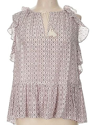 Madewell silk peplum Sleeveless Blouse (view 1)