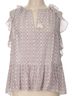 Madewell 100% Silk Print Multi Color Sleeveless Blouse Size L - photo 1