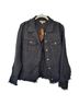 Wayan Kidz 100% Linen Gray Black Jacket Size S - photo 1