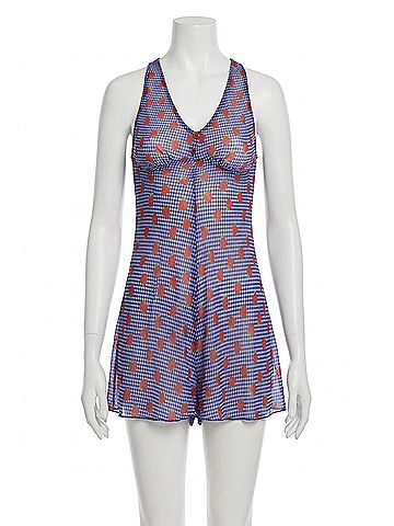 ONLY HEARTS Picnic Club Ruby Romper in Purple (view 1)