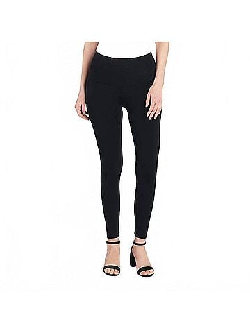 Coco + Carmen Shapewear Full Length Leggings in Black (view 2)