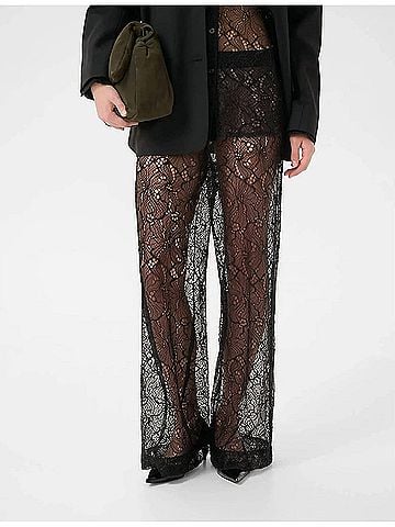 Gestuz Edea High Waist Pant in Black (view 2)