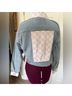 Juicy Couture Checkered-gingham Blue White Denim Jacket Size L - photo 9