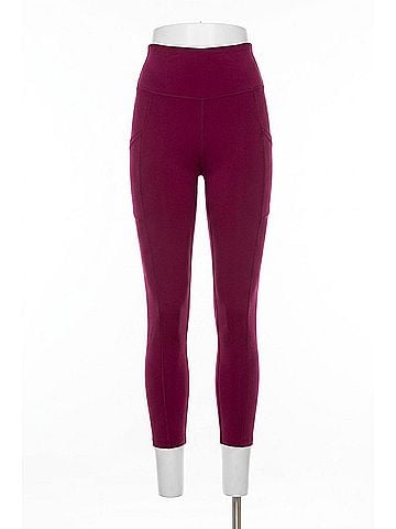 Bloch Tasha Paneled Leggings in Cherry (view 1)