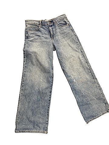 SNEAK PEEK Women's High Rise Wide Leg Jean in Blue (view 1)