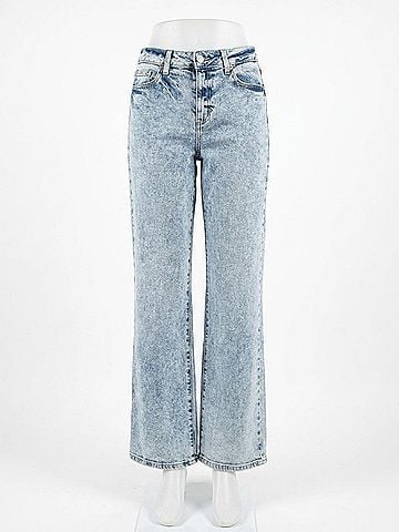 SNEAK PEEK Women's Mid Rise Boot Cut Jean in Blue (view 2)